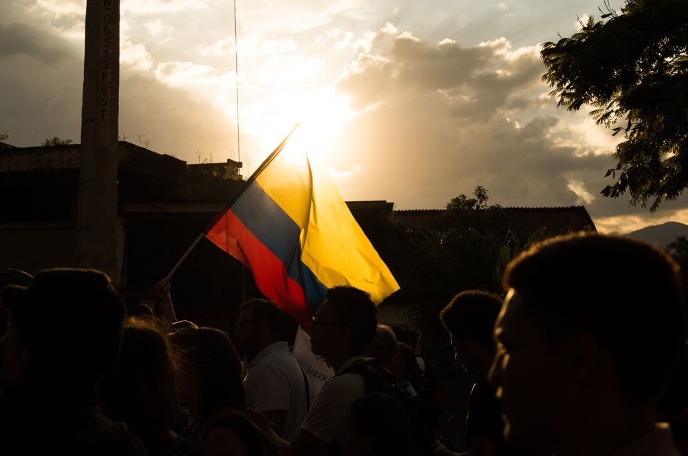 'Colombia Fighting for Peace' by leonfhl s licensed with CC BY-NC-ND 2.0
